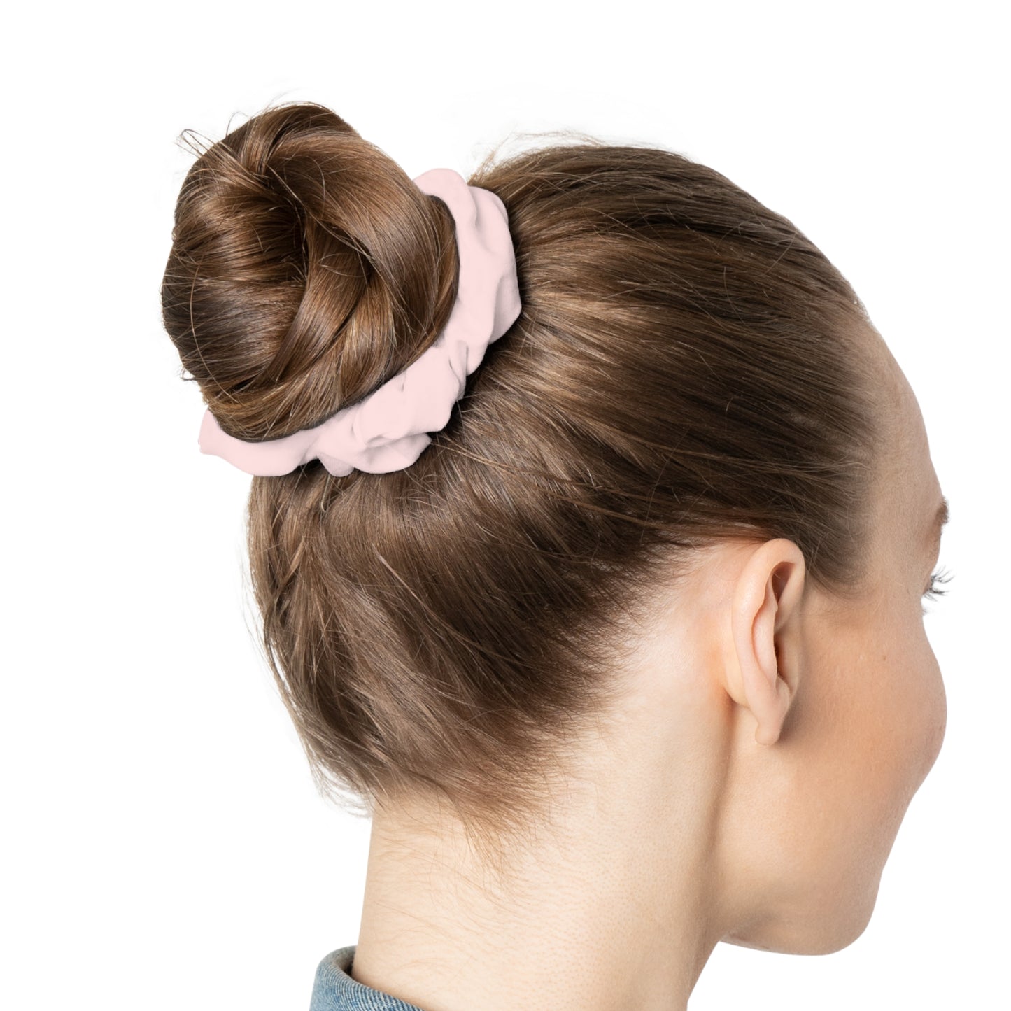 Powder Pink Scrunchie