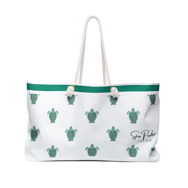 São Pedro Beach Tote Bag - Hand-Drawn Cabo Verde Collection